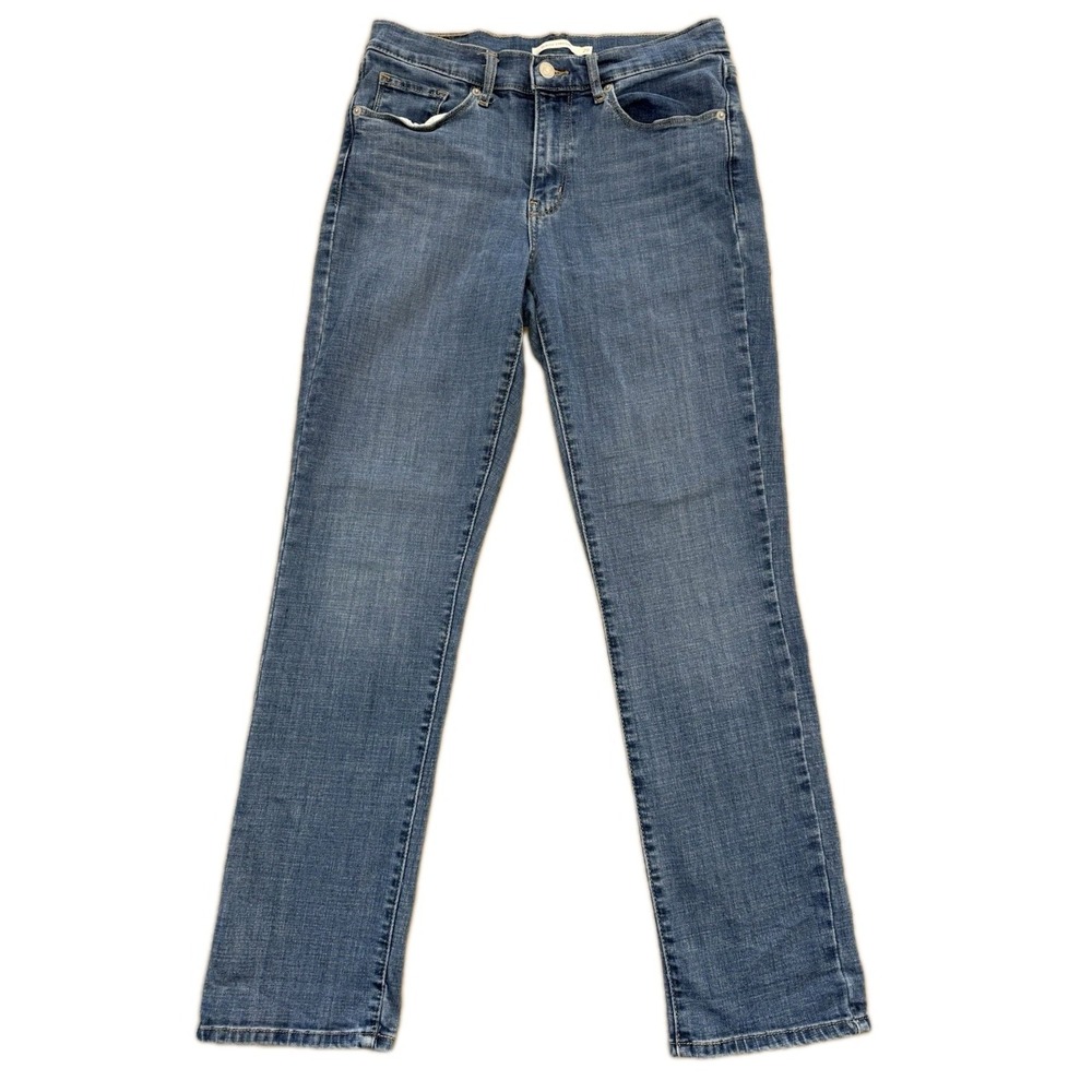 Levi's Classic Straight Jeans Womens 29 Medium Wash Mid Rise Denim